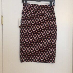 XS LuLaRoe Cassie Skirt Disney A01 1683